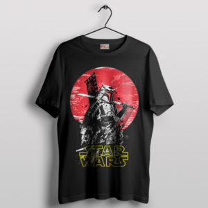 Style Power Darth Vader Samurai Black T-Shirt