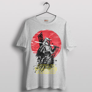 Style Power Darth Vader Samurai Sport Grey T-Shirt