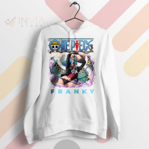 Style Revolution Franky One Piece White Hoodie