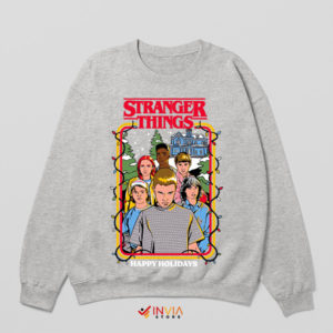 Style with Our Stranger Things Holiday Sport Grey Sweatshirt