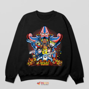 Suicide Squad's Splat Spectacle Black Sweatshirt
