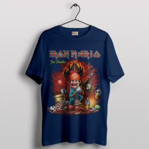 Super Metal Mario Invasion of Rarities Navy T-Shirt