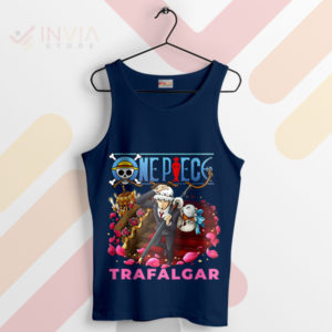 Surgeon of Death Trafalgar Graphic Navy Tank Top