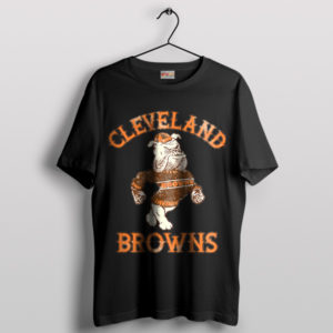 Swagger with the Dawg Pound Browns Black T-Shirt