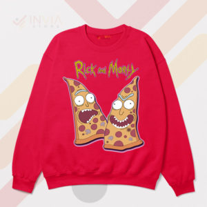Szechuan Sauce Pizza Face Red Sweatshirt