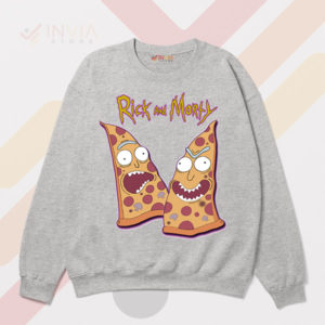 Szechuan Sauce Pizza Face Sport Grey Sweatshirt