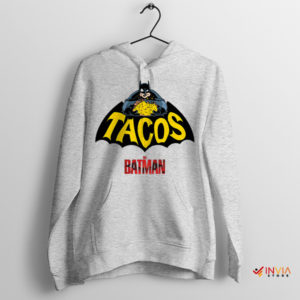 Taco Time with The Dark Knight Batman Sport Grey Hoodie