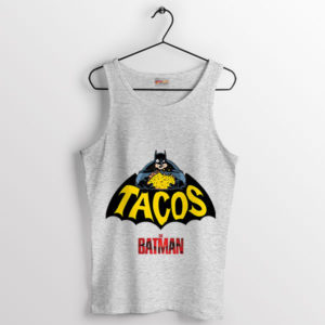 Taco Tuesday in Gotham The Batman Sport Grey Tank Top
