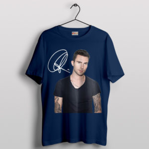 The Adam Levine Signature Line Navy T-Shirt