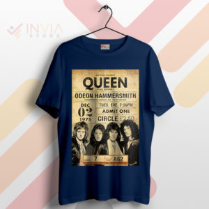 The Champions Odeon Hammersmith 1975 Navy T-Shirt