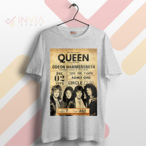 The Champions Odeon Hammersmith 1975 Sport Grey T-Shirt