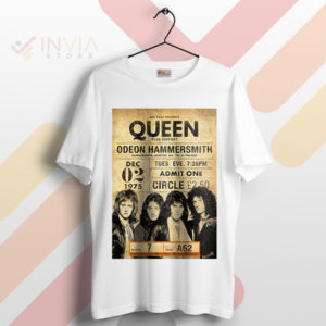 The Champions Odeon Hammersmith 1975 White T-Shirt