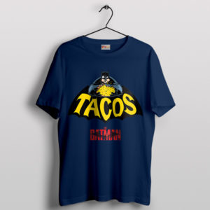 The Dark Knight's Taco Time Batman Navy T-Shirt