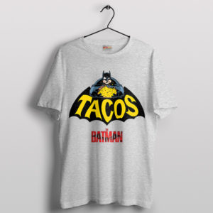 The Dark Knight's Taco Time Batman Sport Grey T-Shirt
