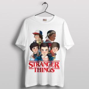 The Gang Stranger Things Series Art Edition T-Shirt