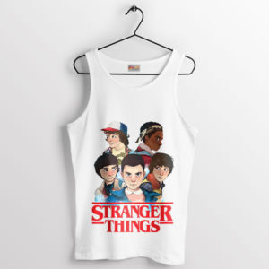The Gang Upside Down Stranger Things Tank Top