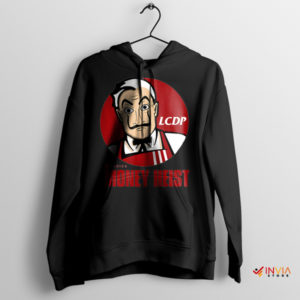 The Masterpiece Dalí Mask Meme KFC Black Hoodie