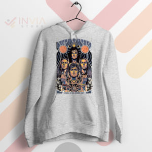The Peaceful Dark Side Pink Floyd Anthem Sport Grey Hoodie