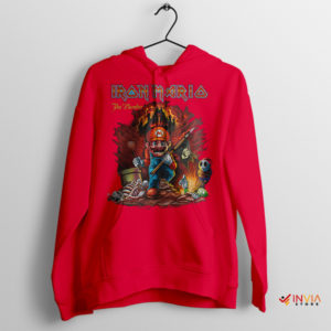The Plumber's Invasion Iron Mario Red Hoodie