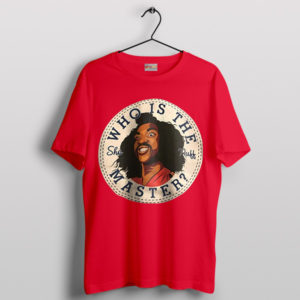 The Shogun's Swagger Sho'nuff Master Red T-Shirt