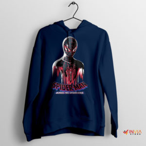 The Spider-Verse Begins Miles Morales Navy Hoodie
