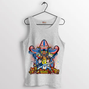 The Splat's Madness Suicide Squad Sport Grey Tank Top