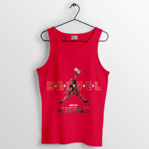 The Streets Deadpool Marvel Jesus Red Tank Top