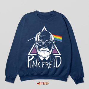 The Void Pink Freud's Dark Side Navy Sweatshirt