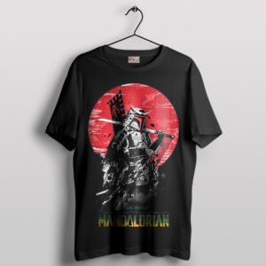 The Way of Mando Samurai Art Black T-Shirt