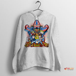 The World of The Splat Suicide Squad Sport Grey Hoodie