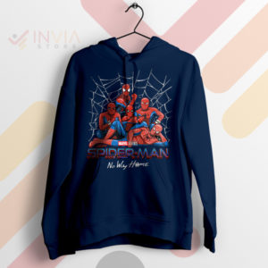 Thrill of the Multiverse Spider-Man Club Navy Hoodie