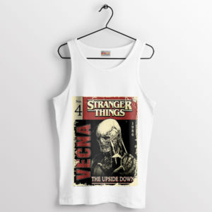 Thrills of the Stranger Things Vecna White Tank Top