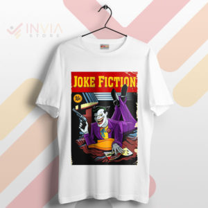 Timeless Classic Pulp Fiction Joker Comic White T-Shirt