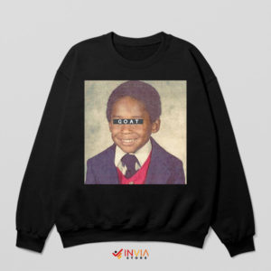 Timeless Icon Goat Young Kobe Black Sweatshirt