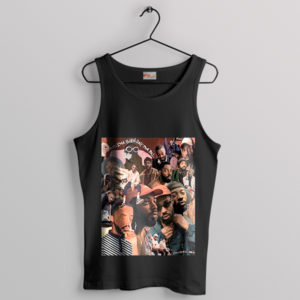 Tour Tales Brent Faiyaz Collage Black Tank Top