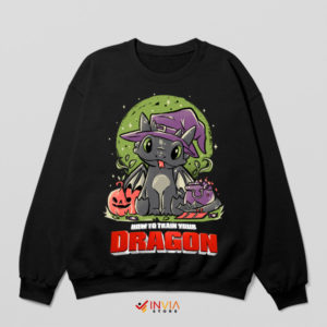 Trick or Treat Toothless Pumpkin Sweatshirt