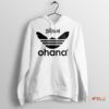 Triple Stripe Ohana Stitch Head Adidas Hoodie