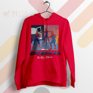 Triple the Action Spidey No Way Home Red Hoodie