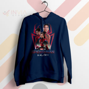 Triple the Parker Power Spider-Man Navy Hoodie