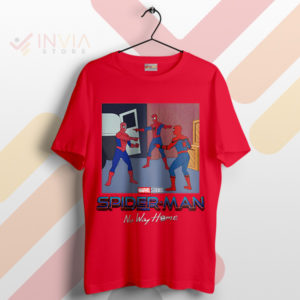 Triple the Spidey Fun No Way Home Red T-Shirt