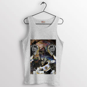 Tuukka Rask Phenomenon Bruins Sport Grey Tank Top