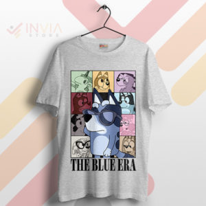 Ultimate Bluey in Swift’s The Eras Tour Sport Grey T-Shirt