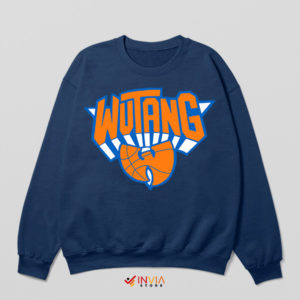 Urban Legends Wu-Tang In NY Knicks Navy Sweatshirt