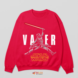 Vader's Airwalk Air Jordan Sith Red Sweatshirt