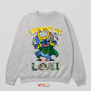Variant Stitch Loki's Alter Ego Sport Grey Sweatshirt