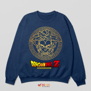 Vegeta Fashion Veins Saiyan Elegance Navy Sweatshirt