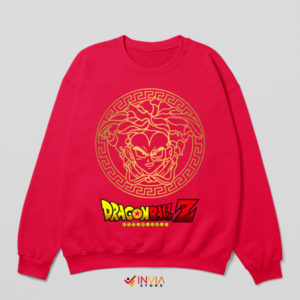 Vegeta Fashion Veins Saiyan Elegance Red Sweatshirt