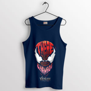 Venom Let There Be Carnage Reborn Navy Tank Top