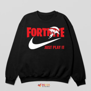 Victory Royale Ready Just Play It Black Sweatshirt