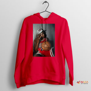 Victory in Every Thread Jordan 3-Peat Red Hoodie